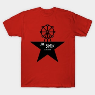 Love, Simon Hamilton Logo Parody T-Shirt